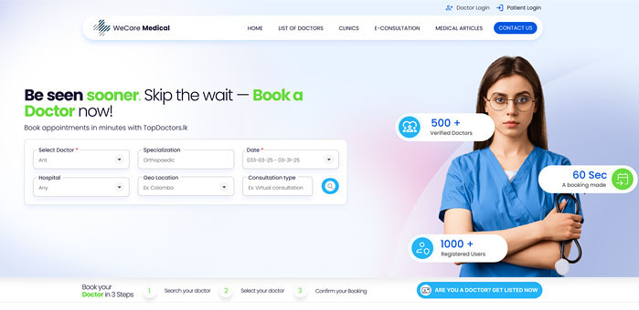 Webina media Doctor Booking